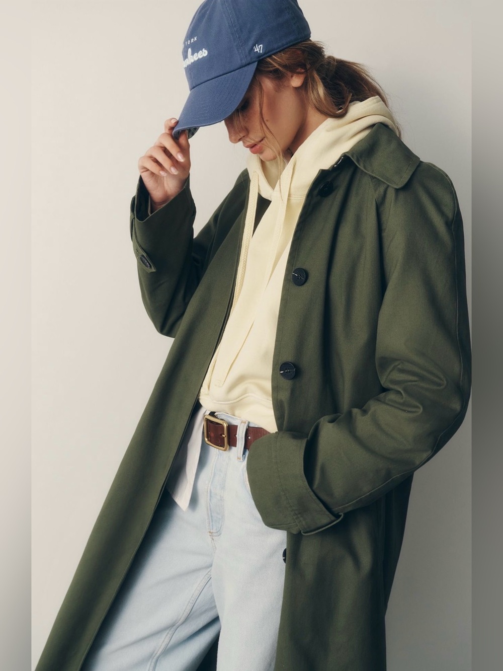 Anthropologie trench coat